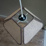 Vintage rattan blade suspension