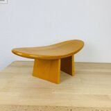 Wooden meditation stool