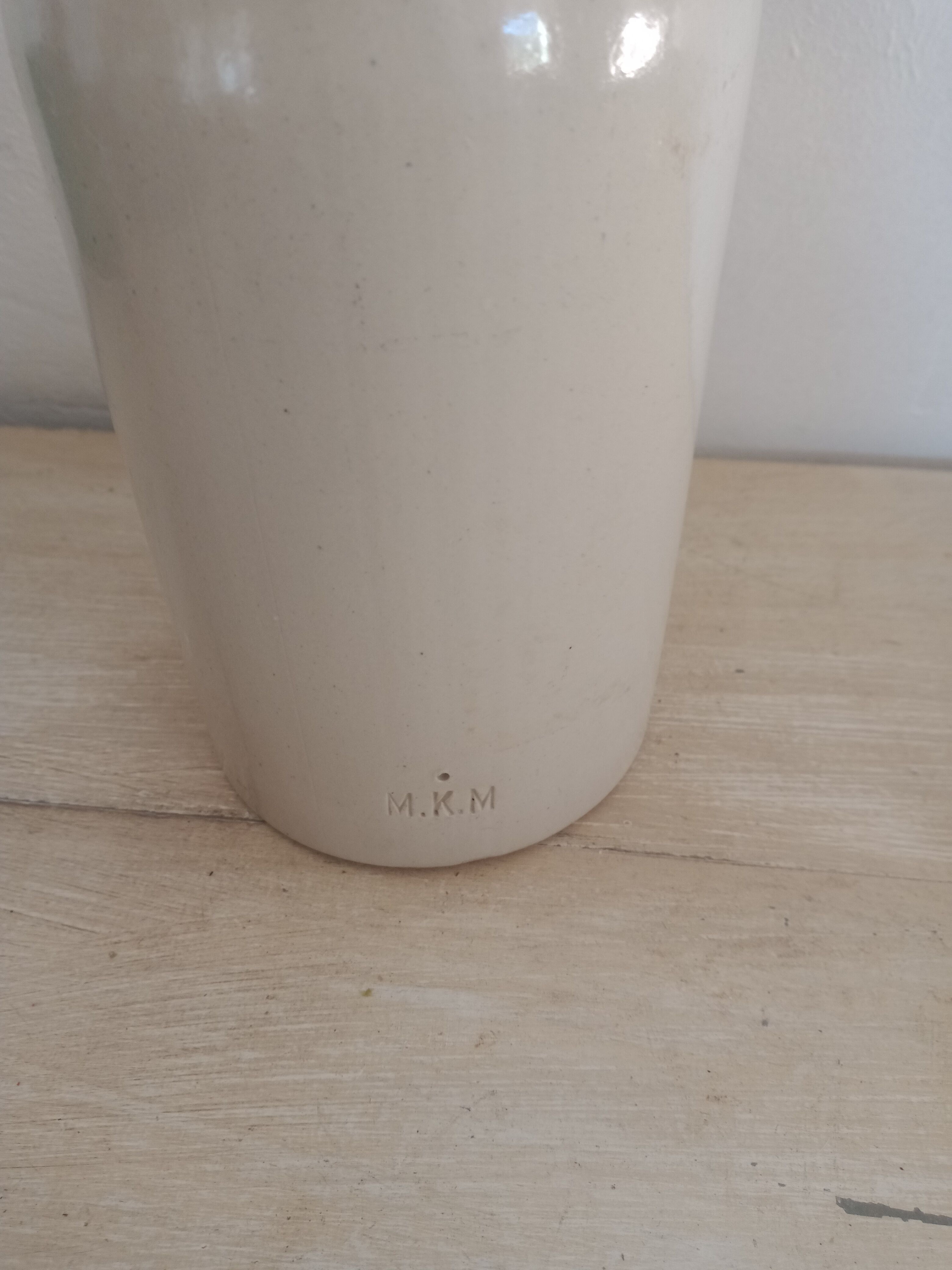 Bouteille en grès MKM