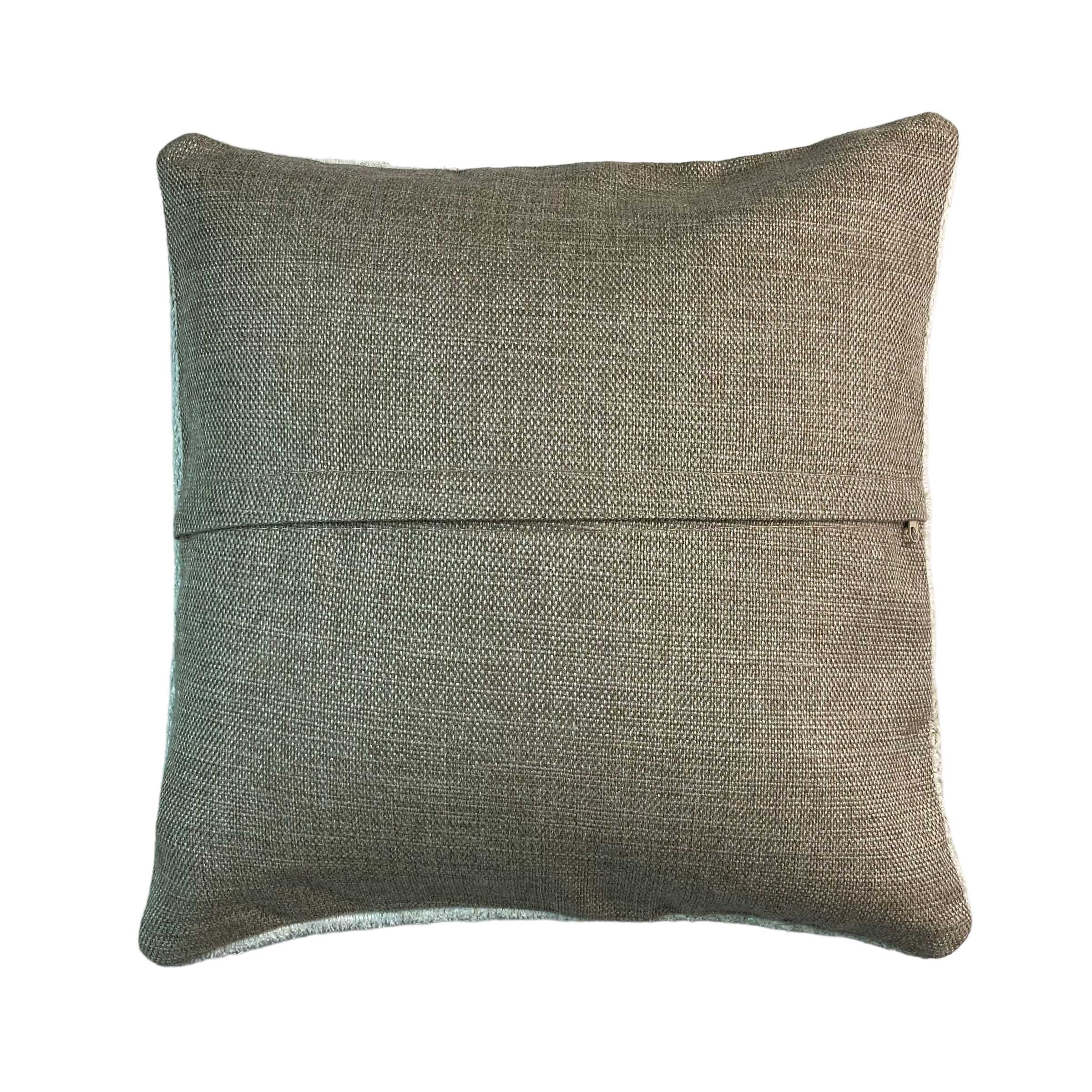 Vintage turkish kilim cushion cover 40 x 40 cm