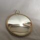 Mirror bulging witch shape pocket watch