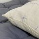 Cushion in old canvas Kilim style