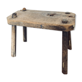 Tabouret de traite primitif
