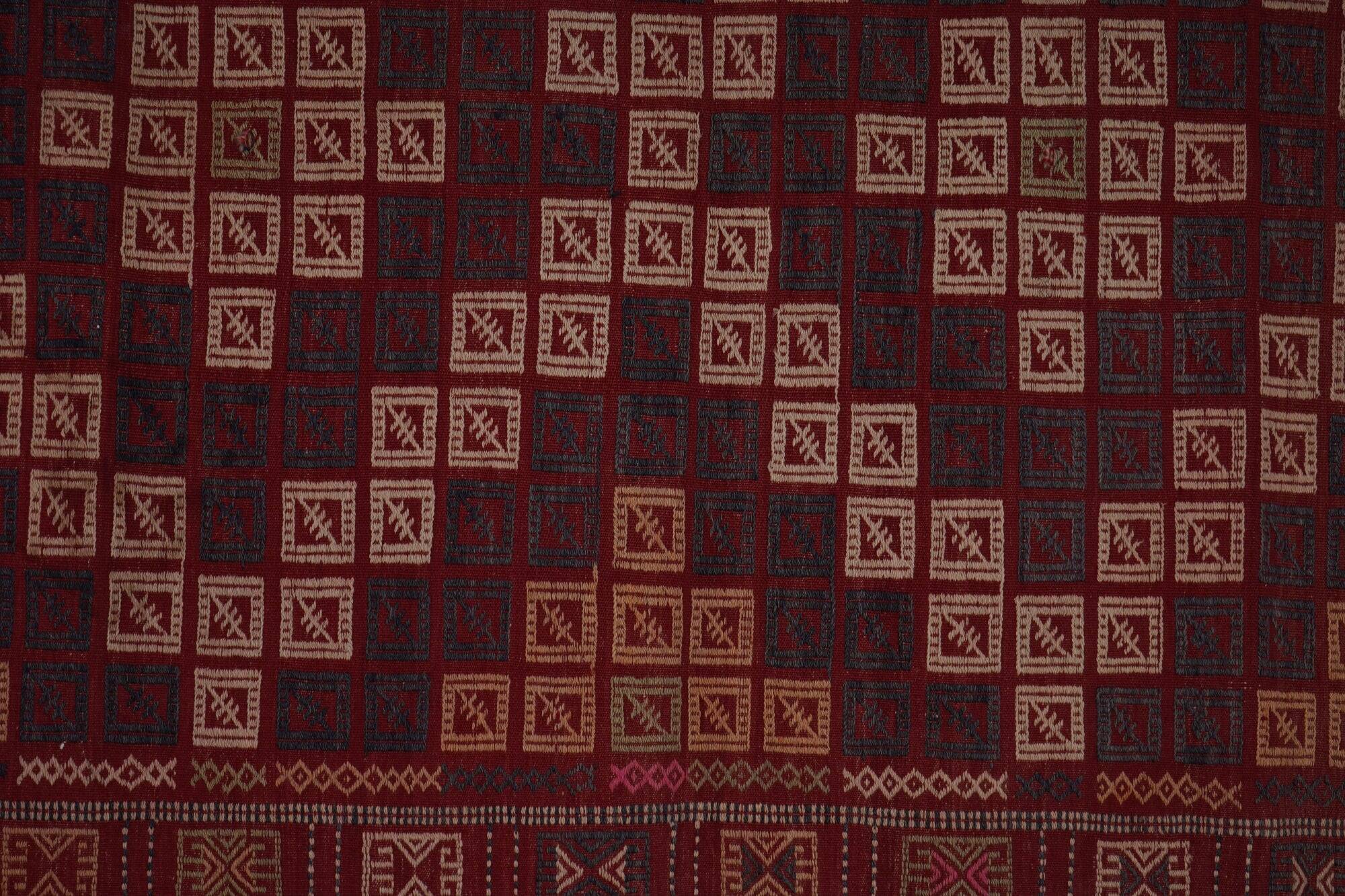 Kilim turc vintage tissé main 150x212 cm