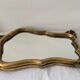 Old mirror in gilded wood 40 x 30 cm