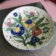 Signed Spanish ceramic dish
