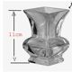 Vase en cristal de Sèvres