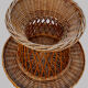 Table basse en rotin