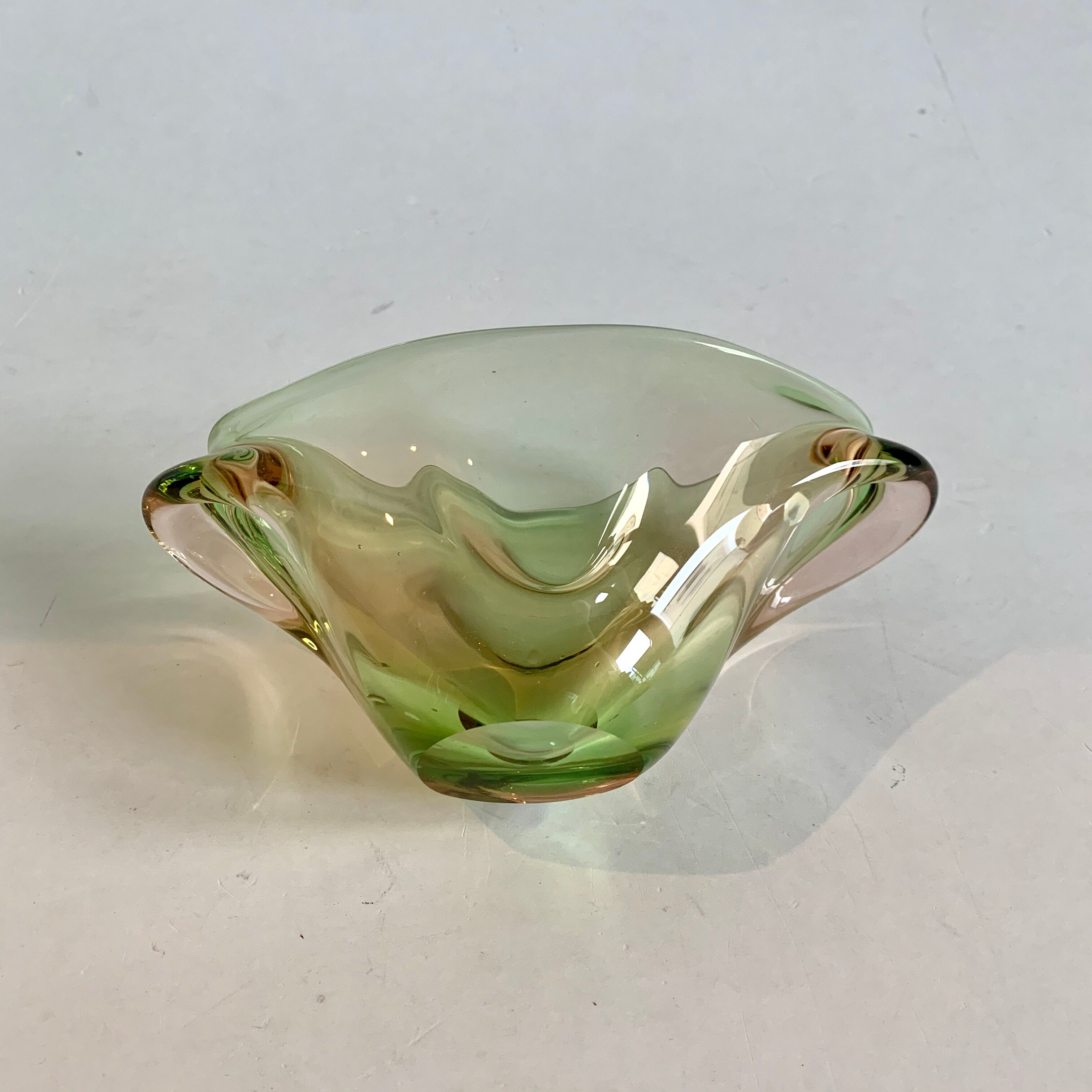 Bowl by J.Hospodka for Chribska Sklarna, 1960