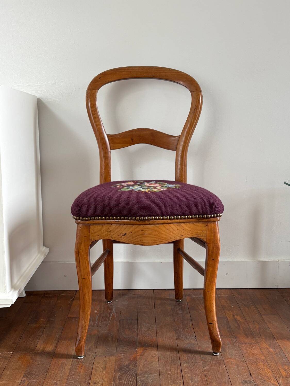 Chaise bois style Louis Philippe