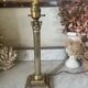 Lampe colonne en laiton