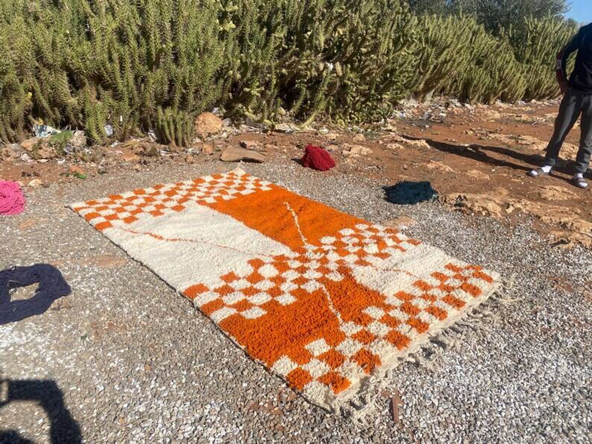 Handmade Moroccan rug 250cm x 150cm