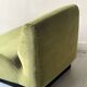 Olive green velvet armchair Slipper Chair Herman Miller USA 1970