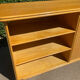 Buffet vintage en bois et cannage années 70