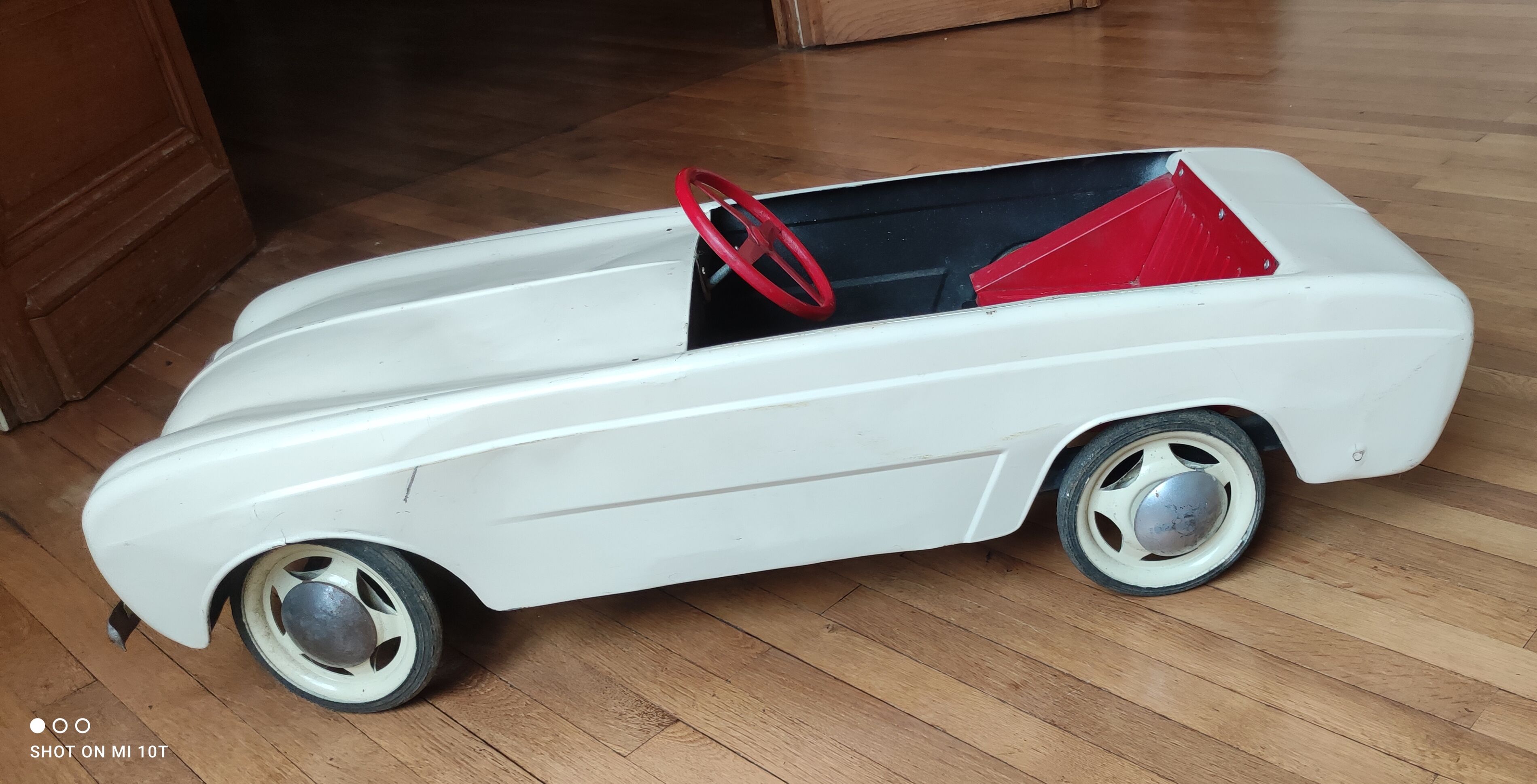Vintage pedal car