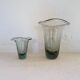 Mid-century collection of 4 sculptural pieces by Kosta Vicke Lindstrand, Sweden, 1950s.