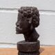 African statue, African bust, sculpture, ethnic, ebony bust, man bust, African art