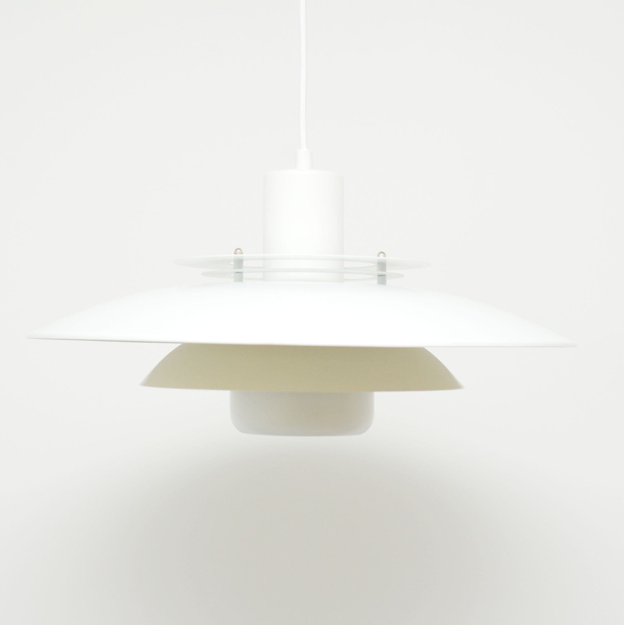 Lampe Sierra scandinave blanche, années 1970