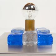 Pair of Murano glass wall lamps by Albano Poli for Poliarte