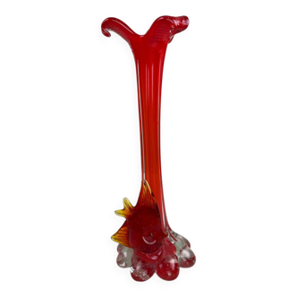 Murano fish soliflore