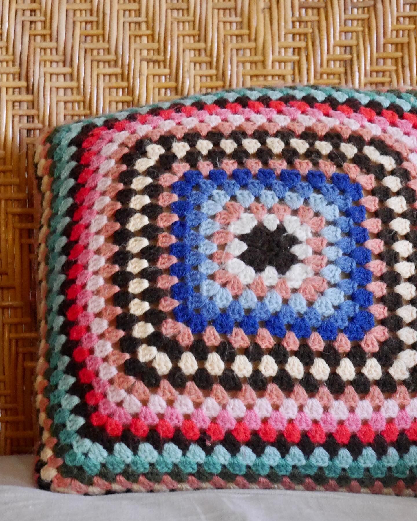 Crochet cushion