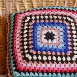 Crochet cushion