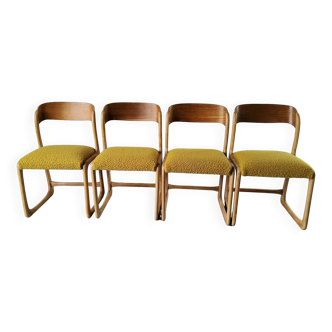 Baumann Sled Chair Set
