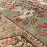 Vintage rug inspired by Art Deco.