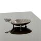 Bol en argent vintage en forme de coquillage