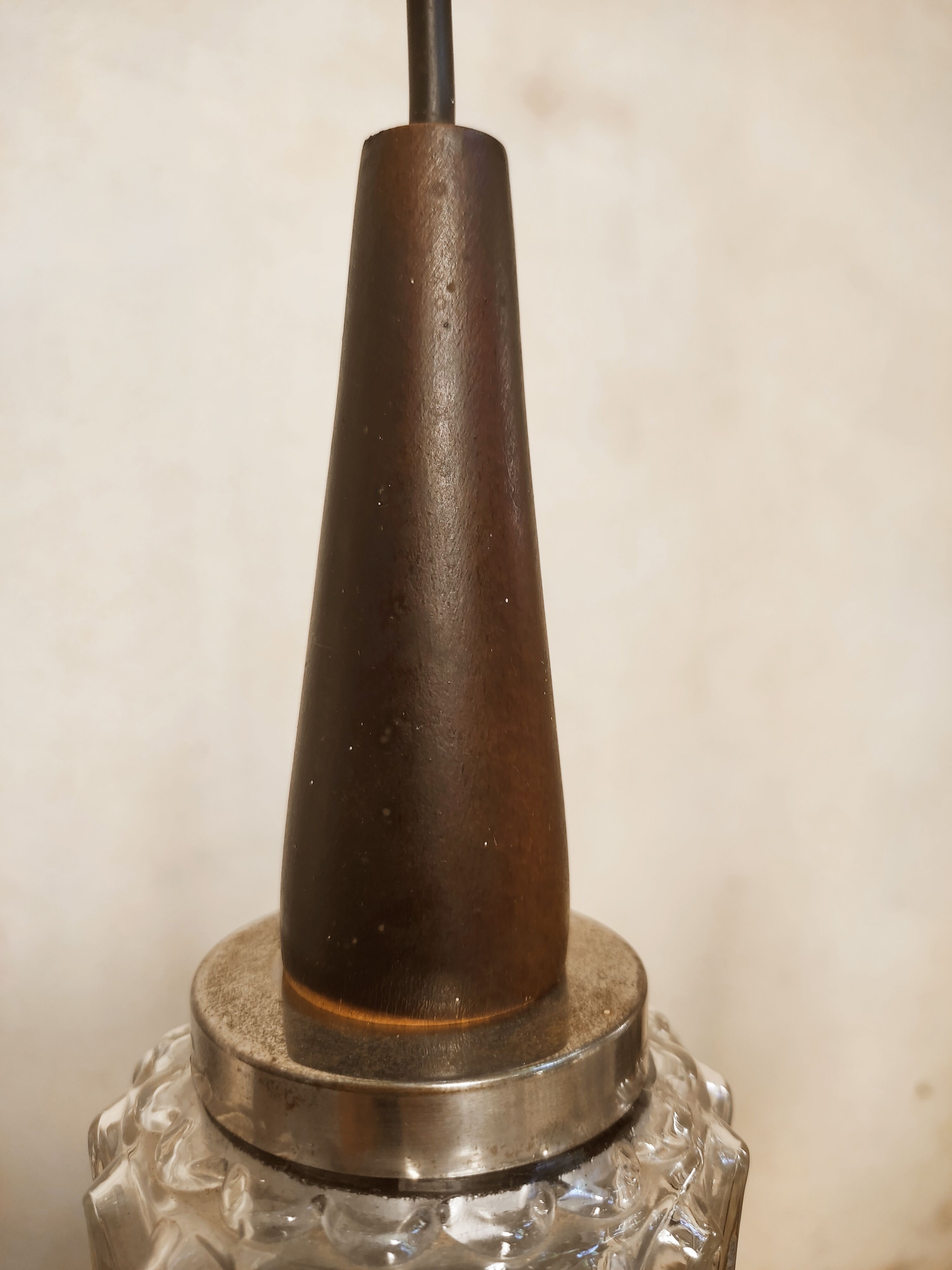 Three-light waterfall chandelier