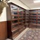 Classic English Globe Wernicke Corner Bookcase