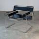 Marcel Breuer Wassily Chair for Gavina, Bauhaus Icon in Leather, 1960s