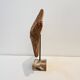 XXL Vintage Natural Starfish on Marble Base Cabinet of Curiosities
