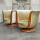 Pair of Art Deco armchairs 1930 "Le Malandre"