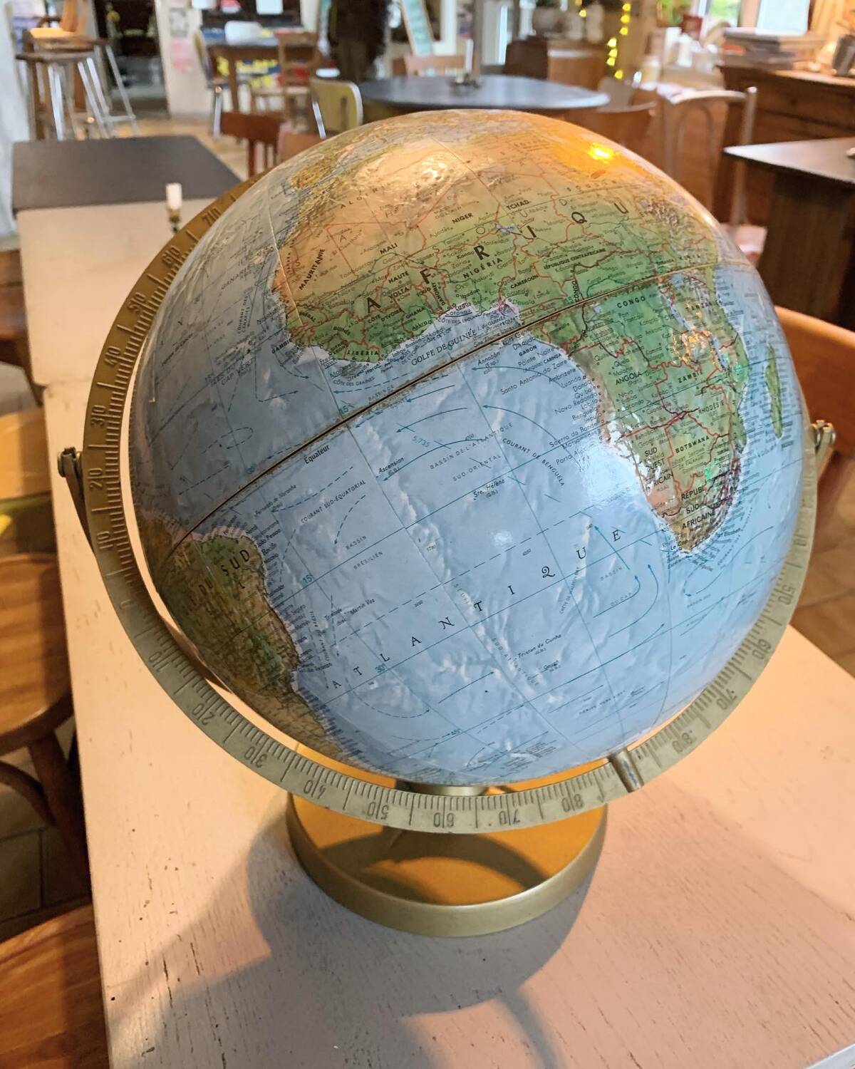 Ancient terrestrial globe