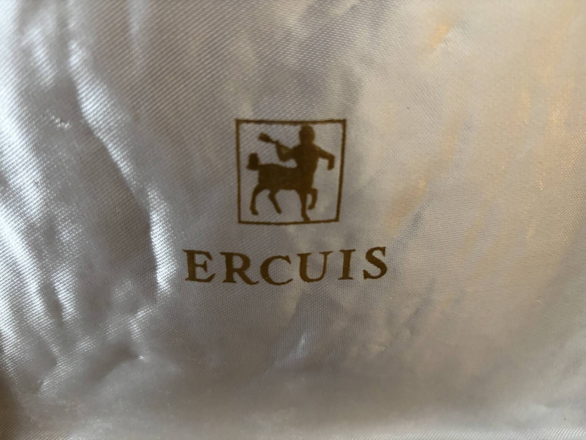 Ercuis dessert service X24 in original box, silver-plated metal.