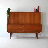 1960s Scandinavian Teak Sideboard Cabinet