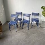 Series of 4 Arras chairs 1900