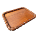 Solid wood tray from the 1940s-50s.
