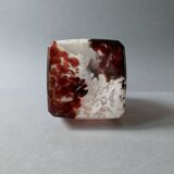 Blown glass bottle vase, Clichy glassworks