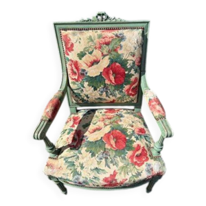 2 fauteuils louis xvi