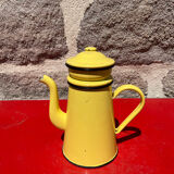 Enamelled coffee maker