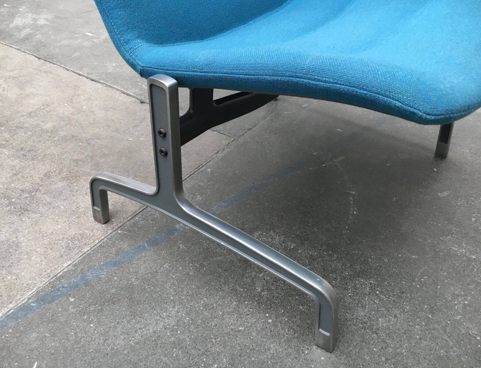 Vintage Club Chair Series German 8000 by Jørgen Kastholm for Kusch+Co