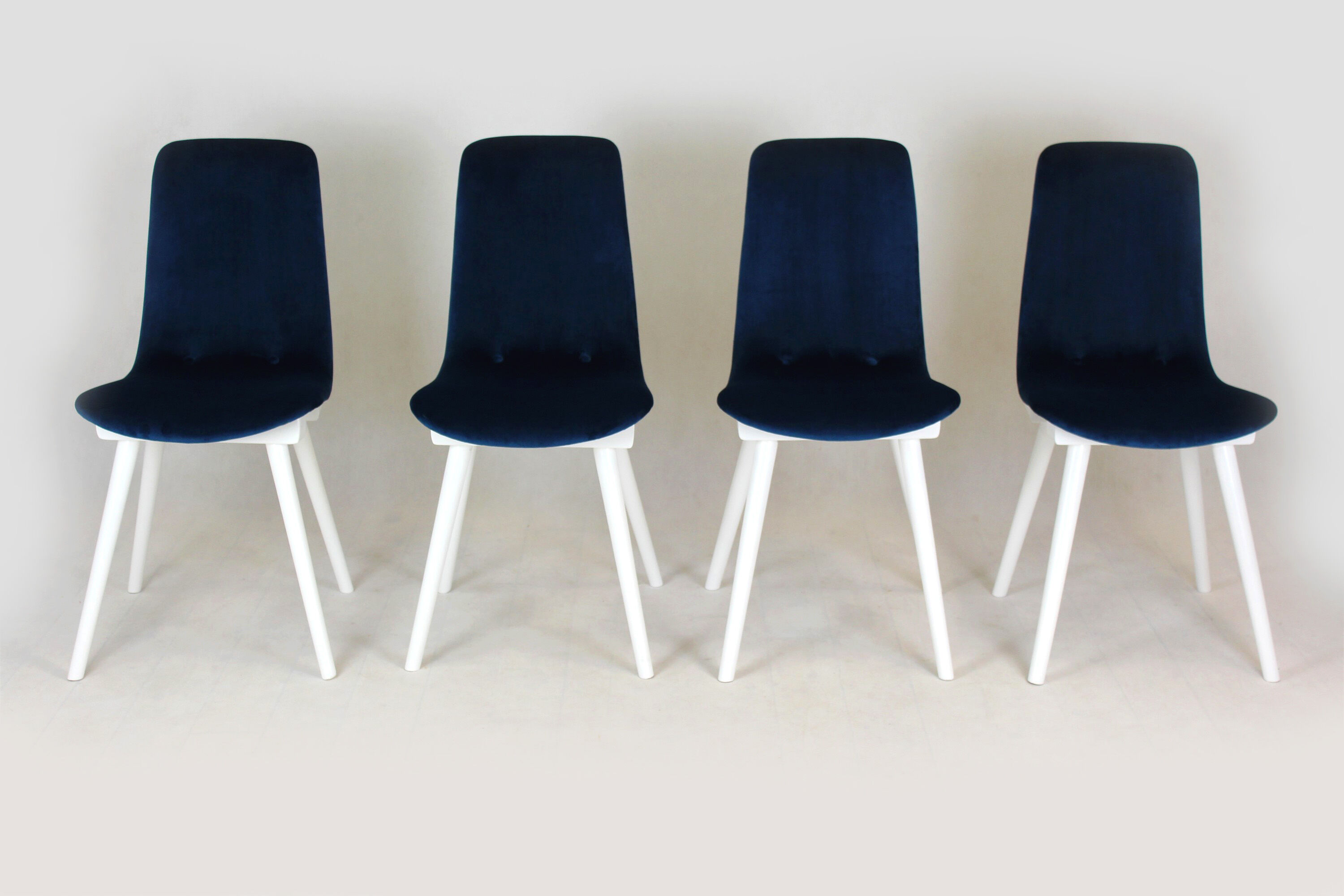 Dining Chairs from Radomsko, 1960s, Set of 4