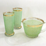 Orangeade Granita Service, for two