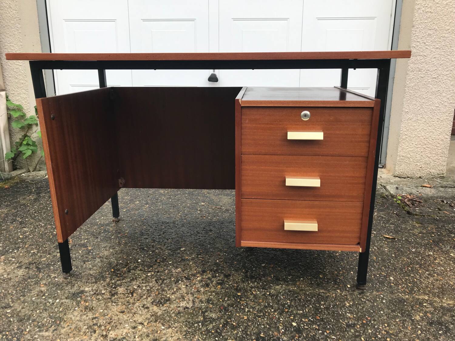 Vintage teak desk