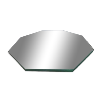 Beveled octagonal mirror 40s-50s