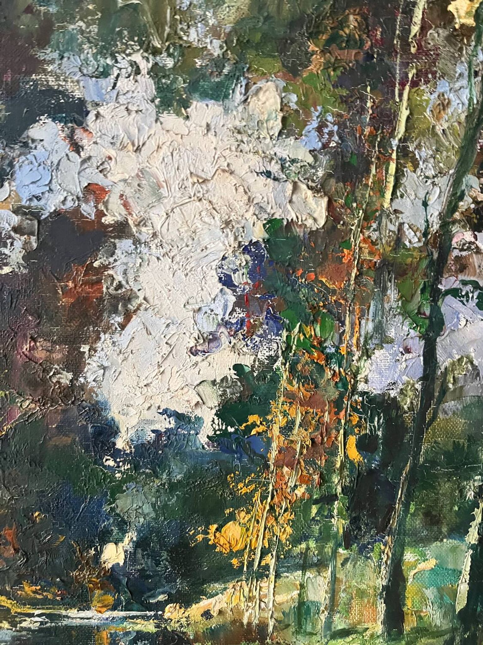 La  Cure rivière, technique couteau signé Robert Falcucci (1900-1989)