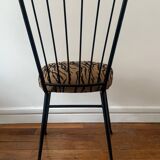 Set of 4 iron chairs