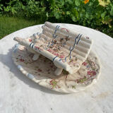 Slush asparagus serving dish.